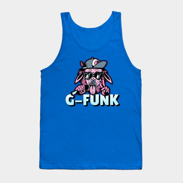 G Funk Rap Music Tank Top by Rayrock76